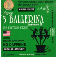 3 BALLERINA Diet Tea Regular Strength (24/30TB)