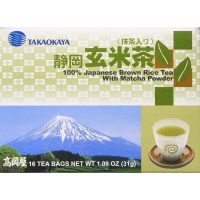 TAKAOKAYA Genmai-Cha Brown Rice Tea with Matcha (12/16TB)