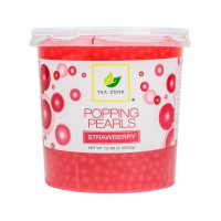 TEA ZONE Popping Boba Pearls - Strawberry (4/7LB)