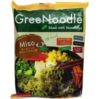 GREENOODLE Instant Noodles - Miso (12/12/2.6OZ)
