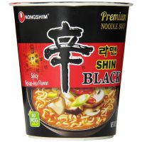 NONGSHIM Shin Black Cup Noodle Soup (6/2.6OZ)