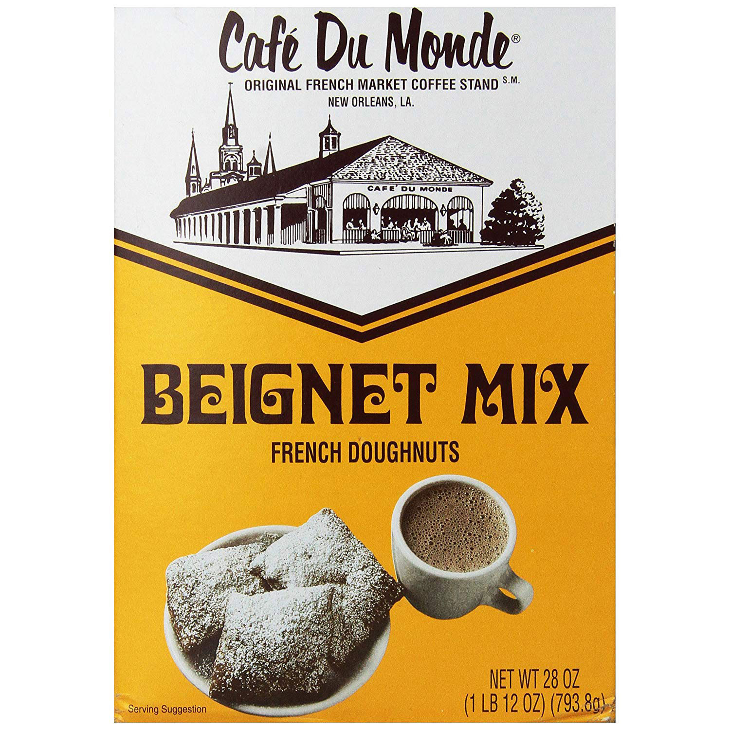 CAFE DU MONDE Mix (12 X 28 OZ) JDJ Trading