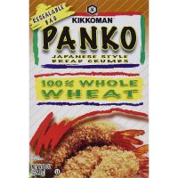 KIKKOMAN Panko Bread Crumbs - Whole Wheat (12 X 8 OZ)