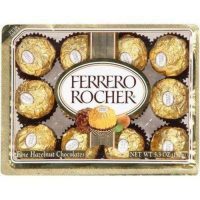 FERRERO Ferrero Rocher Hazelnut Chocolates (12 X 12 PC)