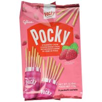 GLICO Pocky - Family Pack Strawberry (20 X 3.8 OZ)