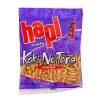 HAPI Chili Bits Rice Crackers Kaki No Tane (12 X 3 OZ)