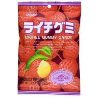 KASUGAI Gummy Candy - Lychee (24 X 3.6 OZ)
