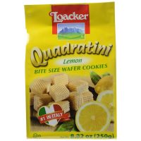LOACKER Quadratini Wafers - Lemon (18 X 8.8 OZ)