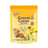 PRINCE OF PEACE Ginger Chews - Lemon (40 X 4.4 OZ)