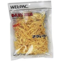 WEL-PAC Dried Shredded Squid - Hot (60 X 4 OZ)