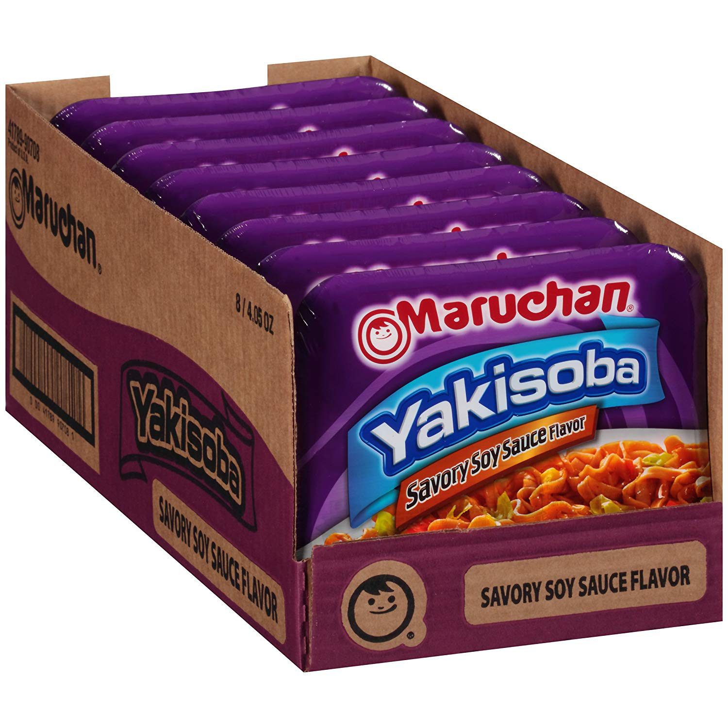 MARUCHAN Yakisoba - Savory Soy Sauce (8/4OZ) - JDJ Trading