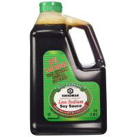 KIKKOMAN Soy Sauce - Less Sodium (6 X 64 OZ)