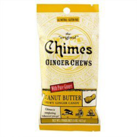 CHIMES Ginger Chews - Peanut Butter (72 X 1.5 OZ)