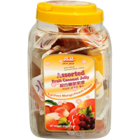 JIN JIN Coconut Jelly - Assorted Flavors (6 X 52.9 OZ)