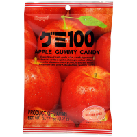 KASUGAI Gummy Candy - Apple (24 X 3.8 OZ)