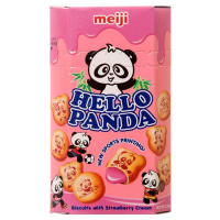 MEIJI Hello Panda Cookies - Strawberry (80 X 2.1 OZ)