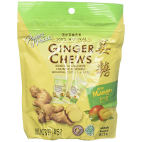 PRINCE OF PEACE Ginger Chews - Mango (40 X 4.4 OZ)