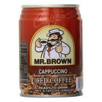 MR. BROWN Iced Coffee - Cappuccino (24/8.1FZ)